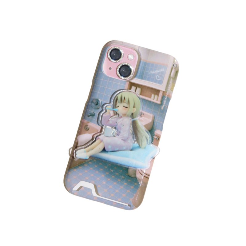 ODDiTEETH（オディティース）の「スリーピーブラッシングガールセット（スマホグッズ/小物）」