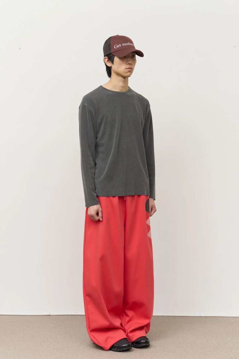 Gell Pigment Waffled Longsleeve