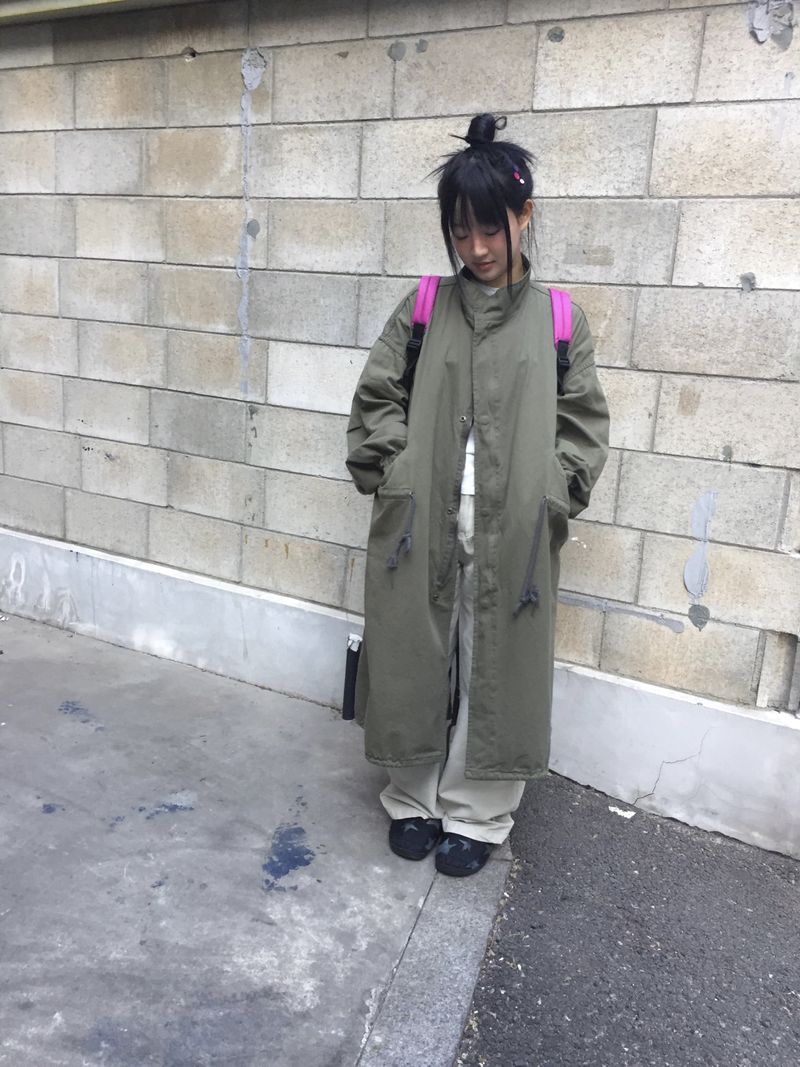 wooon（ウオン）の「s/sサファリロングジャンパー（ジャケット/アウター）」