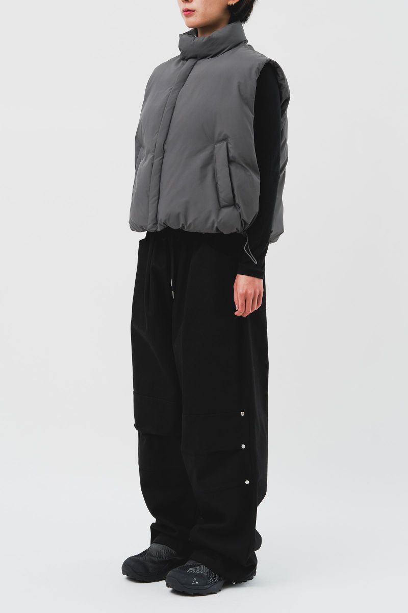 Toa Cropped Padding Vest (2color)