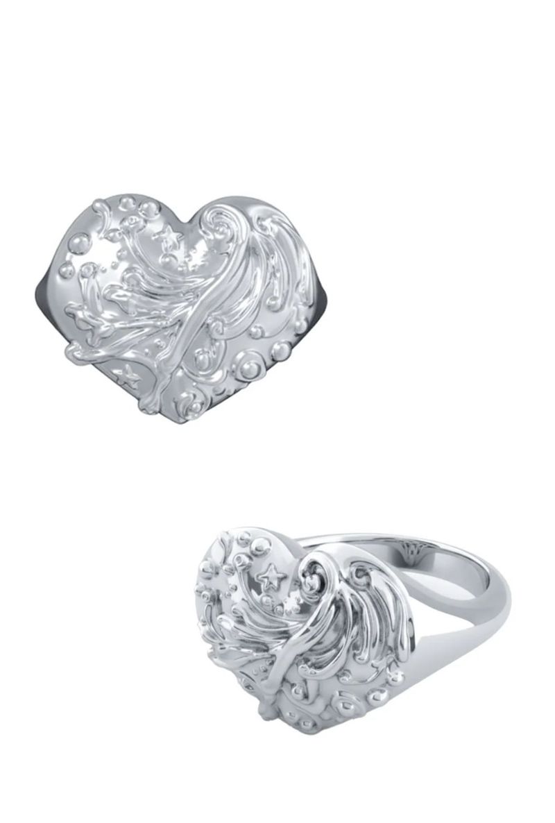 [MADE] melted volume heart ring