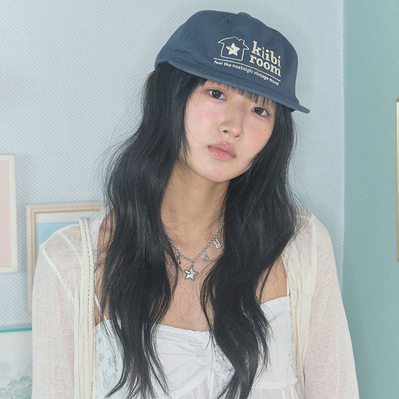 kiibi（キイビ）の「vintage room cap navy（Hats）」