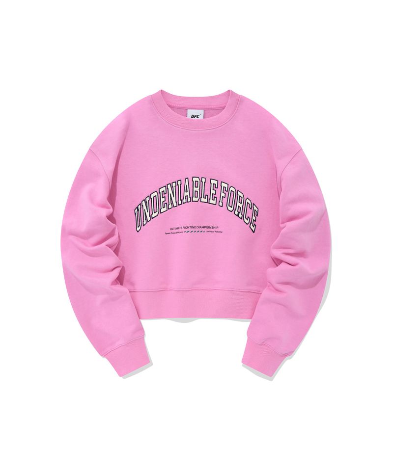 UFC ARCH LOGO OVERFIT CROP TOP MTM
