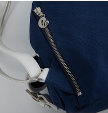 Nostalgia Canvas Backpack Navy