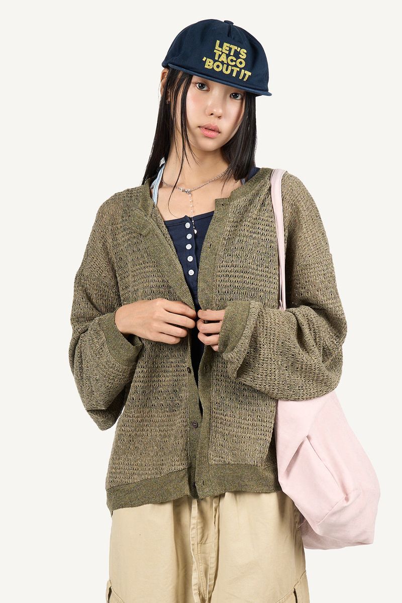 Raucohouse(ラウコハウス)の「サマールーズオープンウェーブカーディガン(トップス)」