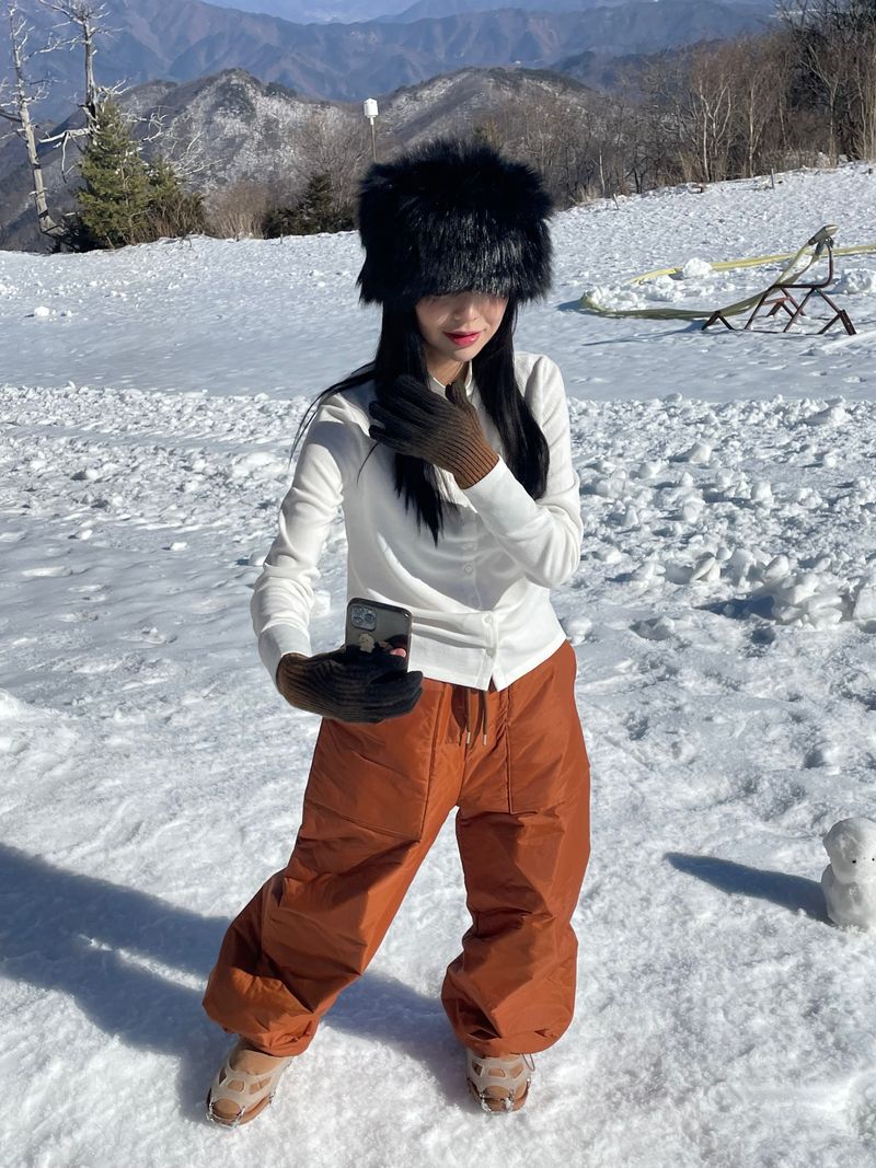 Polar fur hat