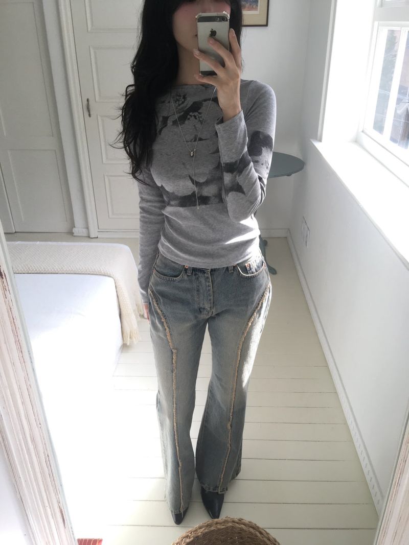 Flower Tattoo T-Shirt
