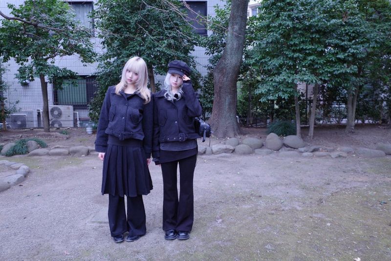 Zero belt short coat (2color)