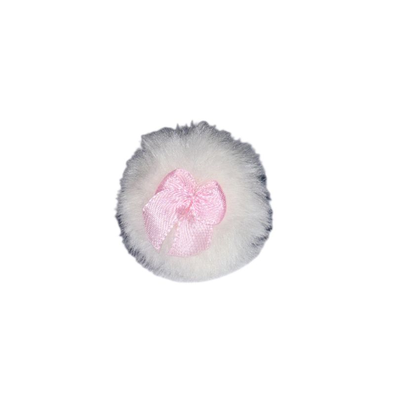 Ribbon Powder Puff Ring (2colors)