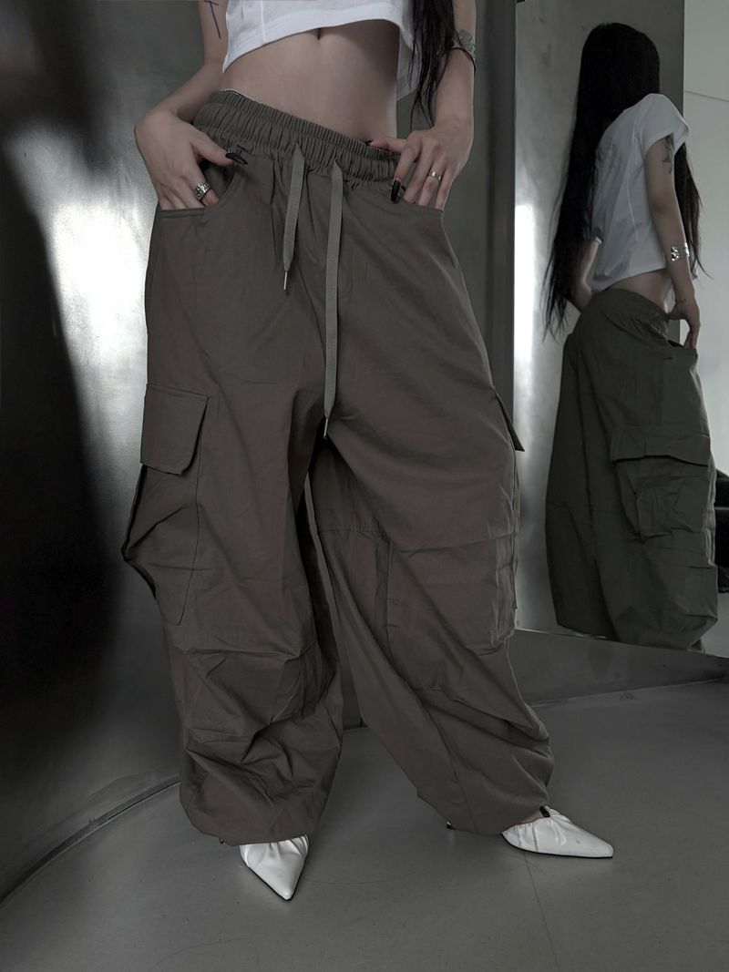 balloon big cargo pants (2color)