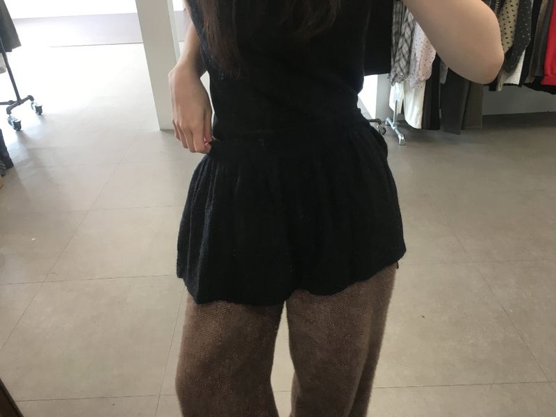 Seine Crochet Knit Wrap Skirt (2 Colors)