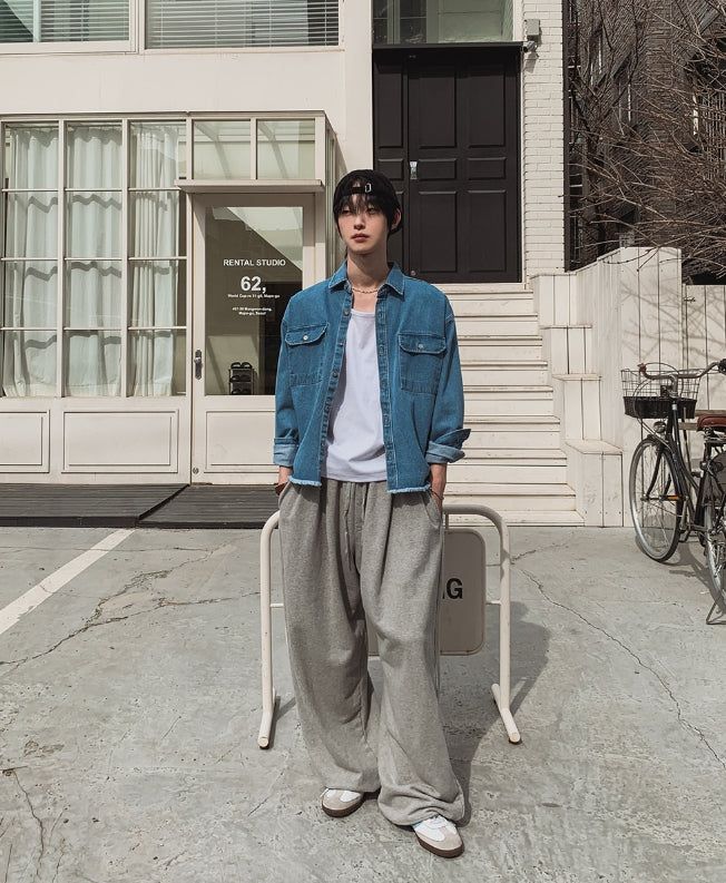 2PLAN（ツープラン）の「Luffy 23-embroidered wide sweatpants（Pants）」