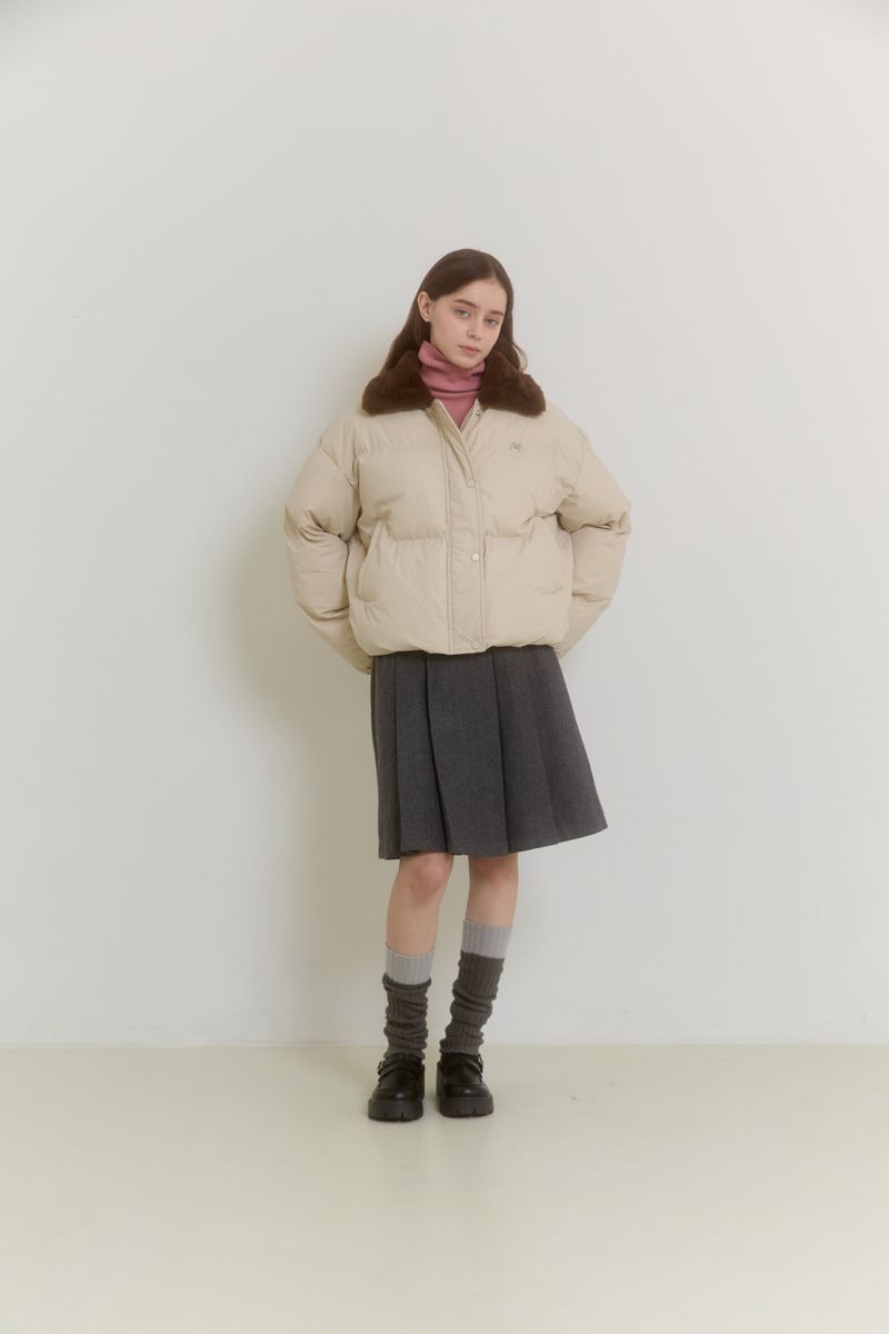 SNOW FALL MIDI SKIRT