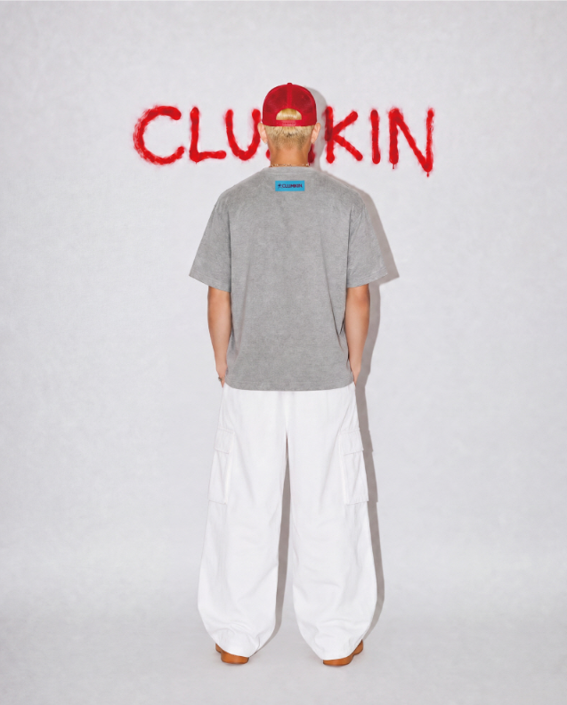 ドゥードゥルロゴTシャツ (GRAY) [MEN]
