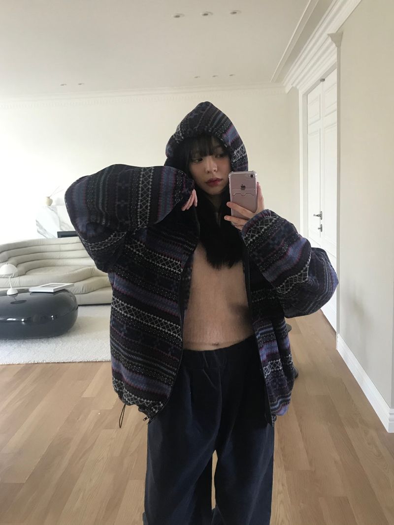 Davie alpaca knit