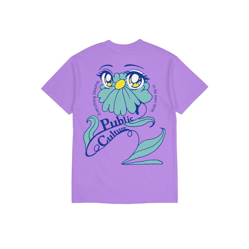Flower Tee - Purple