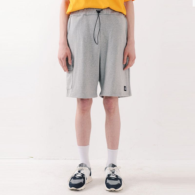 ICON SWEAT CARGO SHORTS (2COLORS)