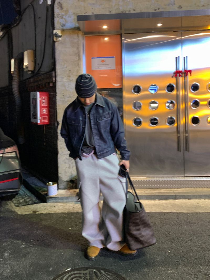 Tantan Neo Sweat Cargo Pants