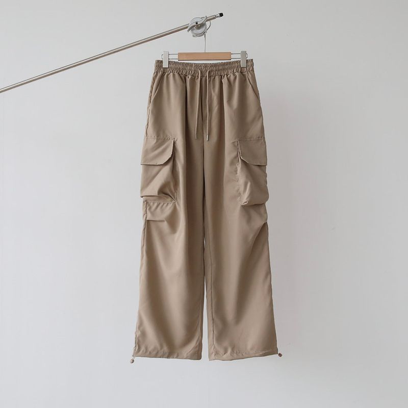 THIN WIDE CARGO PANTS