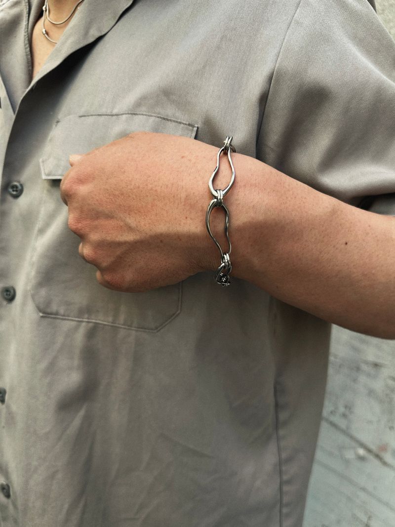 Flow Link Bracelet (size: 2type)