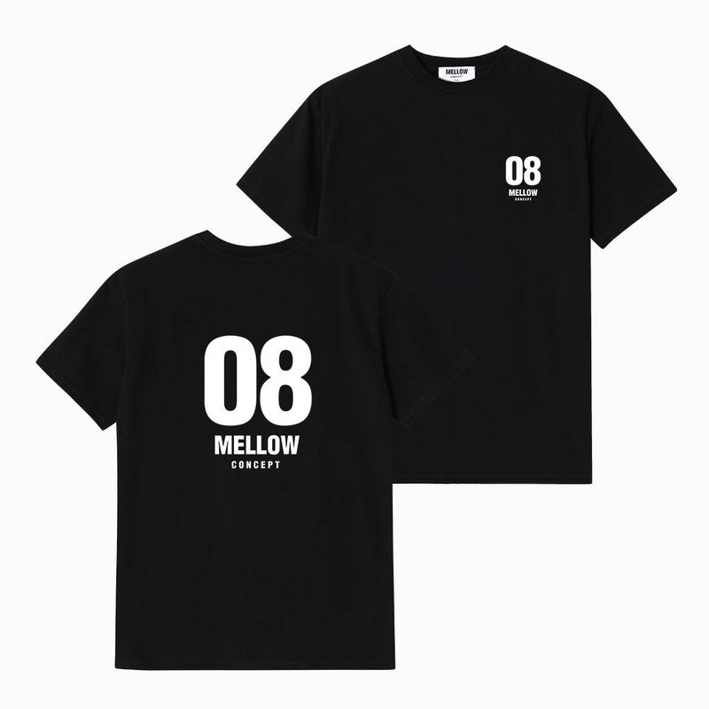 mellowconcept（メロウコンセプト）の「MCT U03 Black concept loose T-shirts（Tops）」