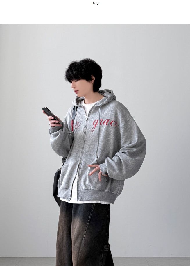 Java Stud Hood Zip-Up