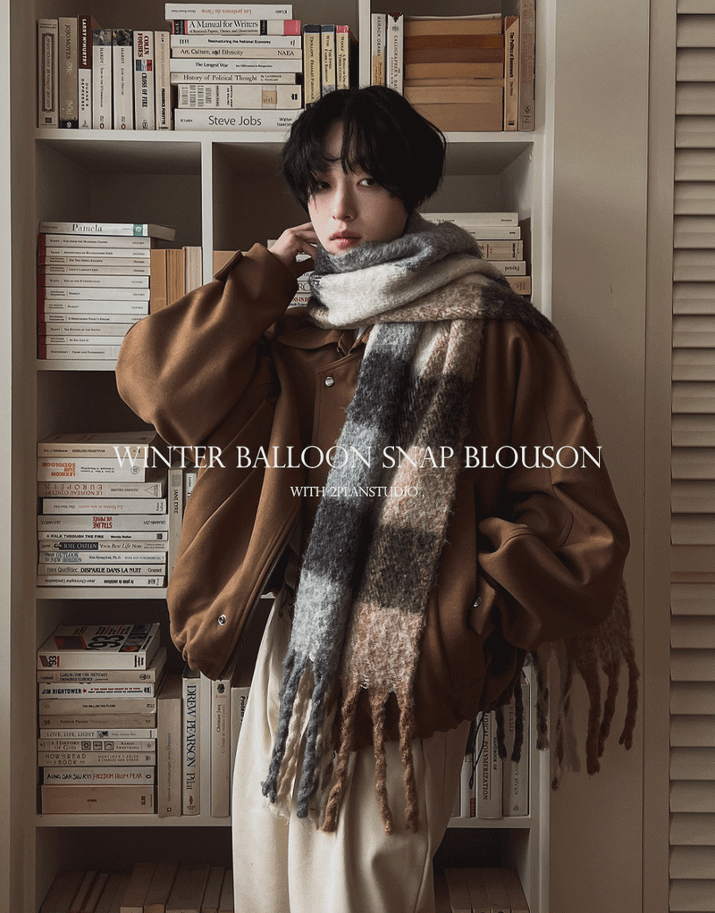 2PLAN（ツープラン）の「ウィンターバルーンスナップブルゾン (2 color)（Jackets/Outerwear）」
