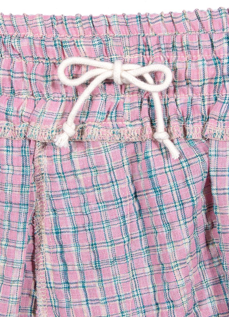 CHECK BOXER SHORTS_Pink