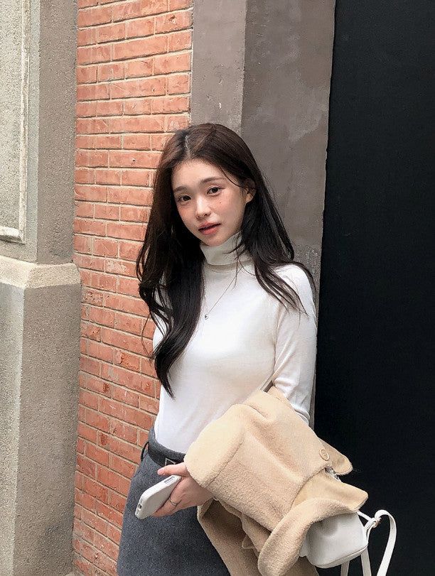 RS Basic High Neck T-Shirt (5color)