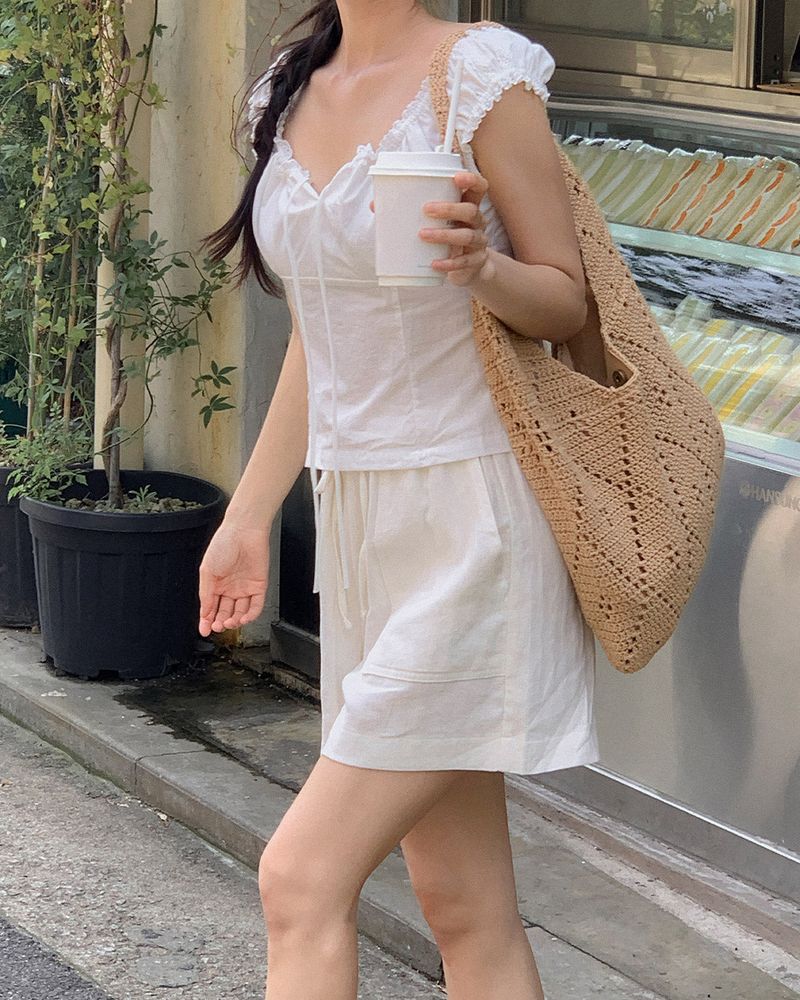 Gakt knitted shoulder bag