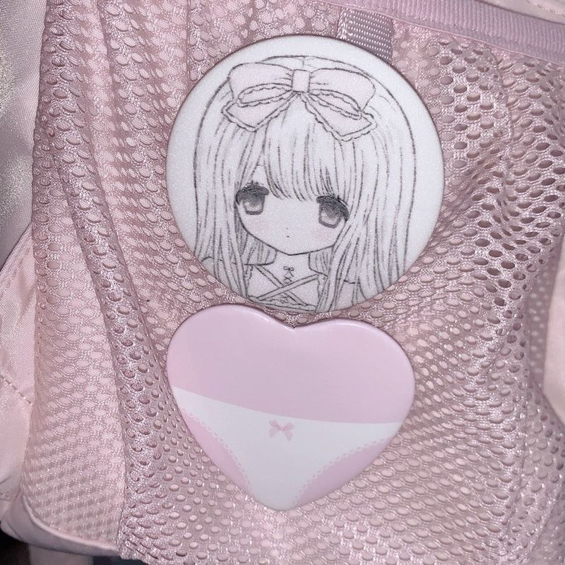 cutie panty pin button
