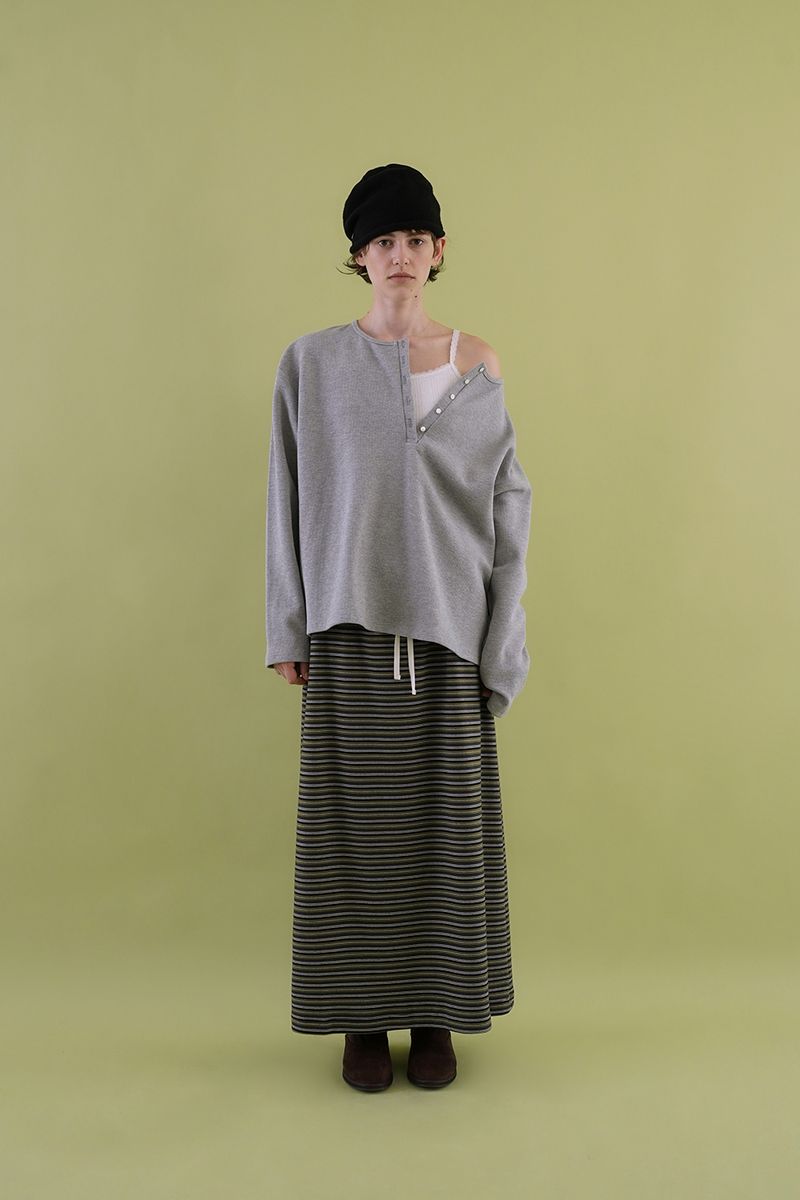 String long skirt_stripe