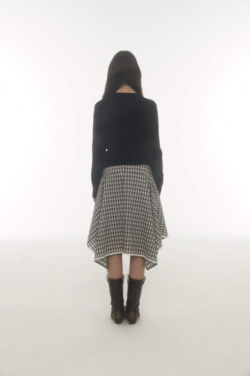 ch strap skirt (black)