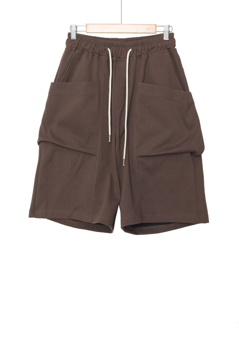 Double-Pocket Balloon Half Pants