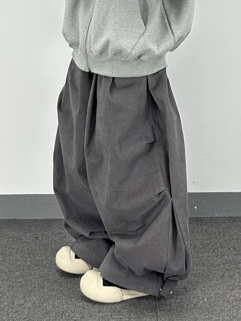 peach big balloon pants