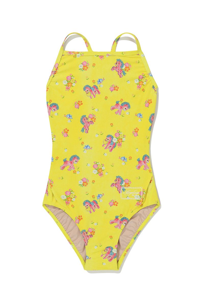 [Spring Pony_yellow] One Piece Swimsuit