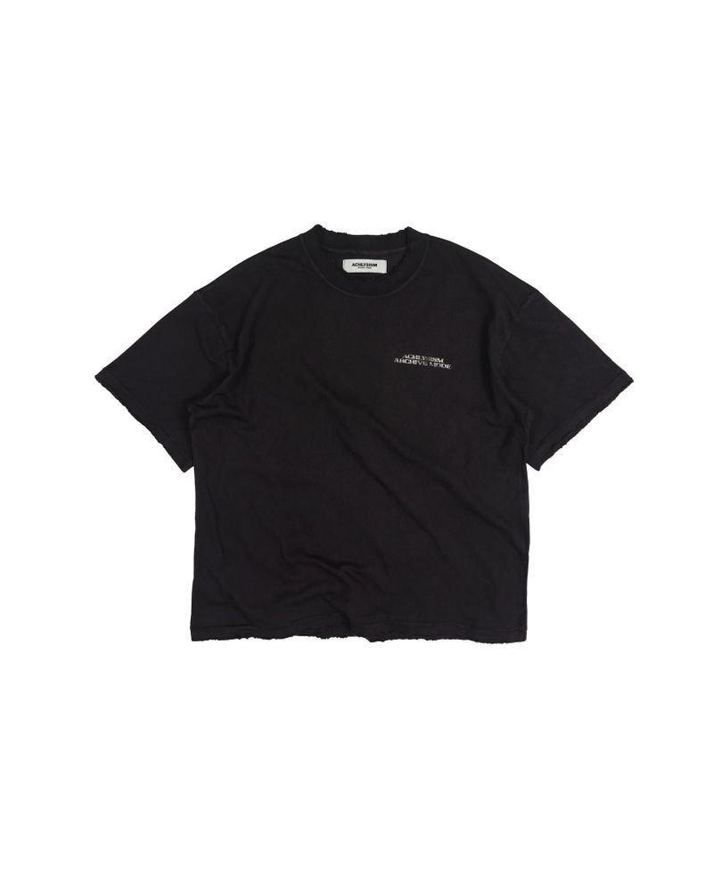 KMC.Stu（ ケーエムシー ストゥ）の「KMC | MARTY ウォッシュド Tシャツ - ブラック（トップス）」
