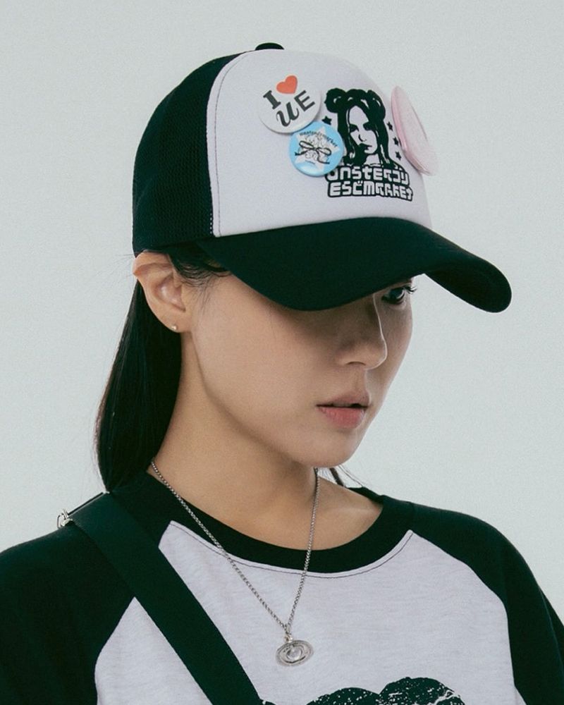 UNSTEADYMARKET（アンステディマーケット）の「ESC*USM D.I.Y Trucker HAT（Hats）」
