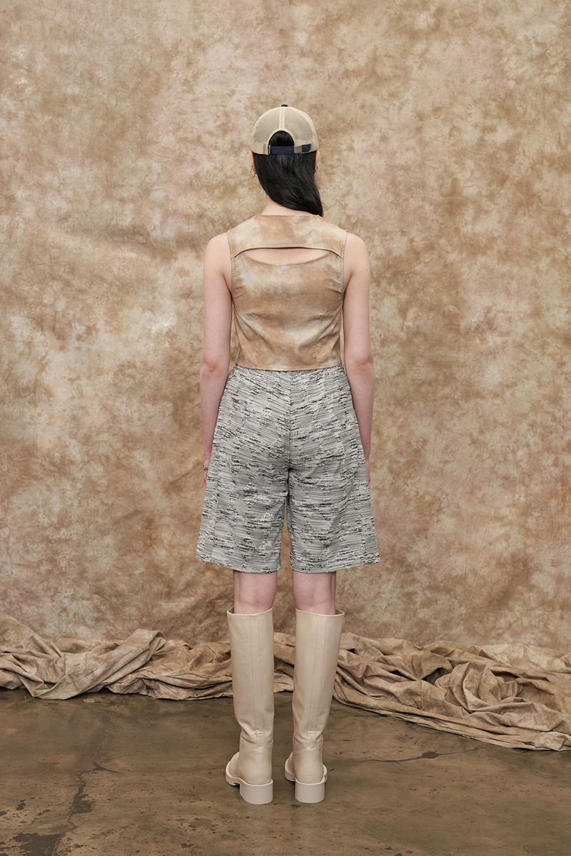 [22S] BACK SLIT VEST