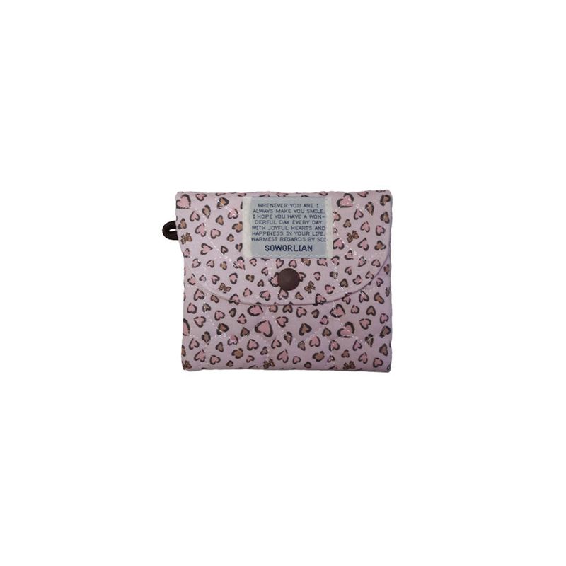 Soworlian（ソウォリアン）の「Mini Snap Pouch_Lovely Leopard（スマホグッズ/小物）」
