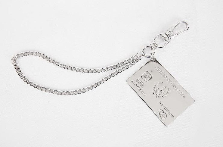 No.0624 A card chain keyring