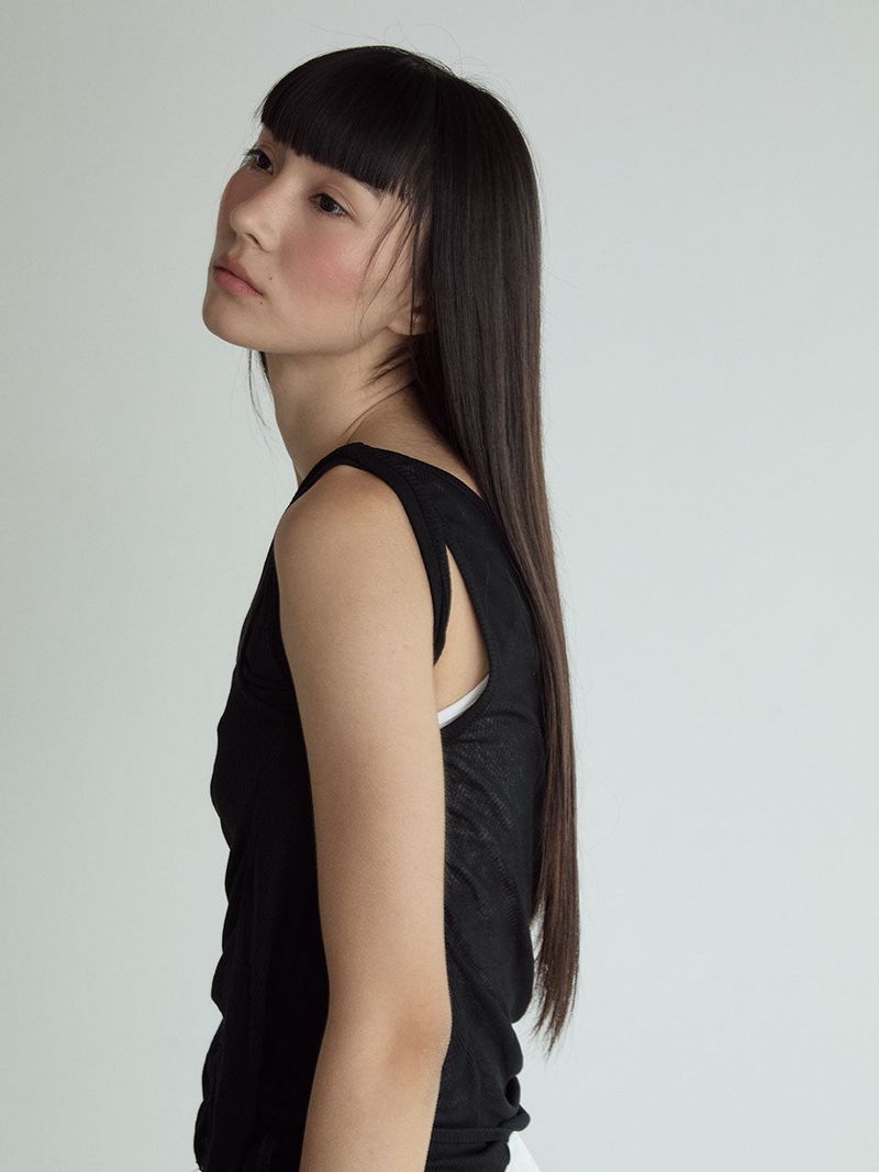 Layered Sleeveless Top_Black