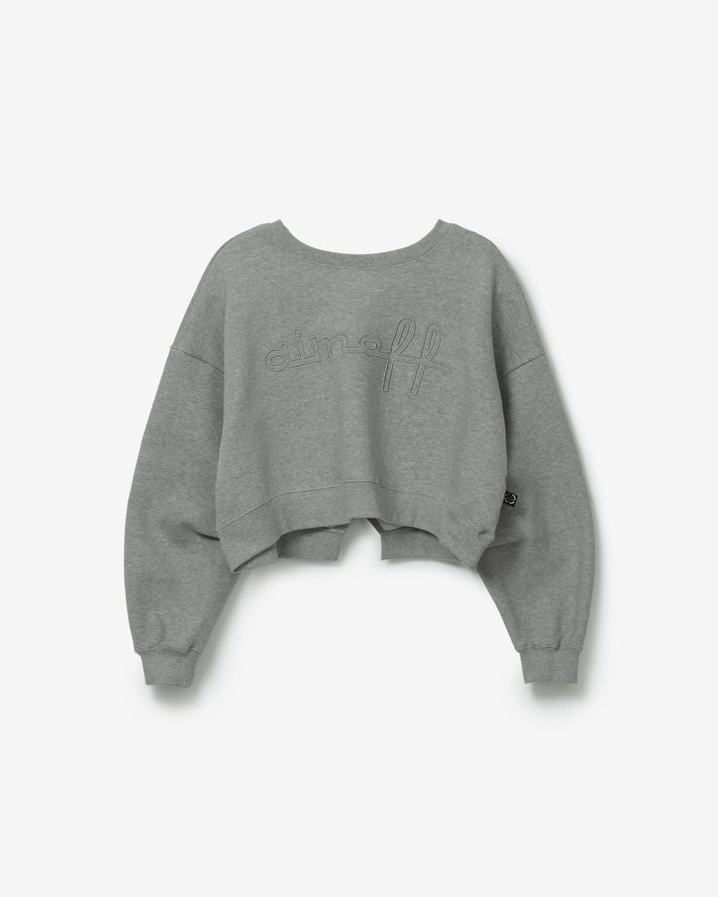 AIMOFF（アイムオフ）の「tone-on-tone rivet sweatshirts [ melange ]（Tops）」