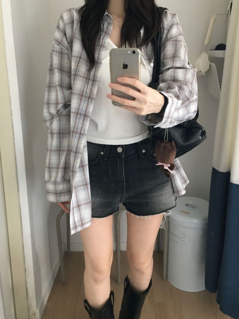 River checkered shirt (2 colors)