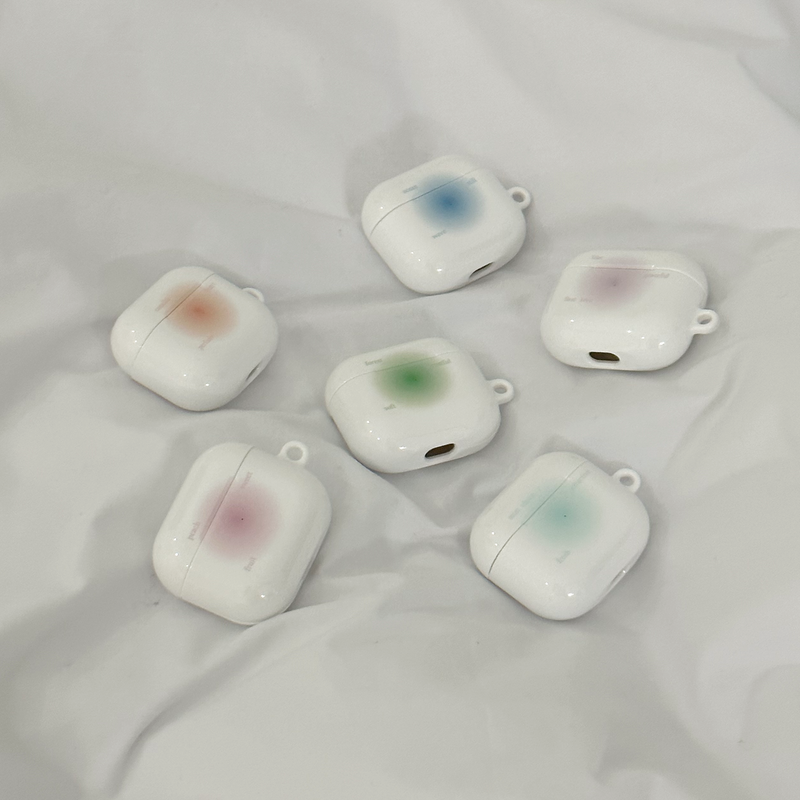 cheek AirPods case-camellia