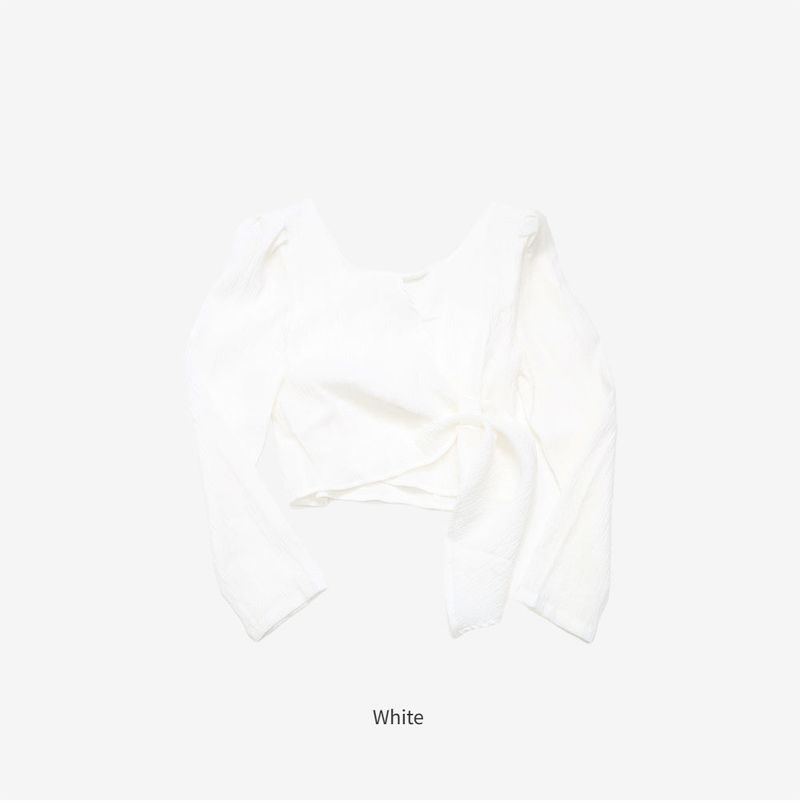 Lumos Twist Puff Blouse