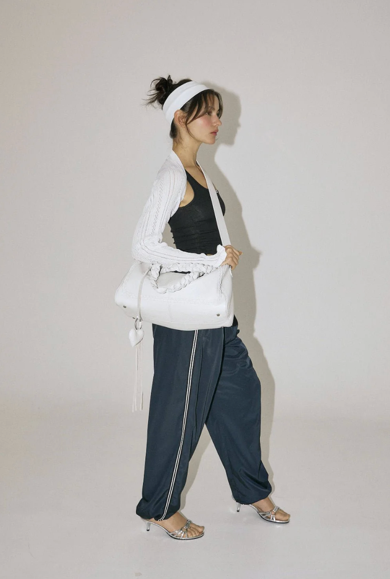 Braid bag - ivory