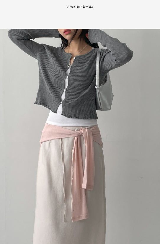 Ribbed sleeveless top
