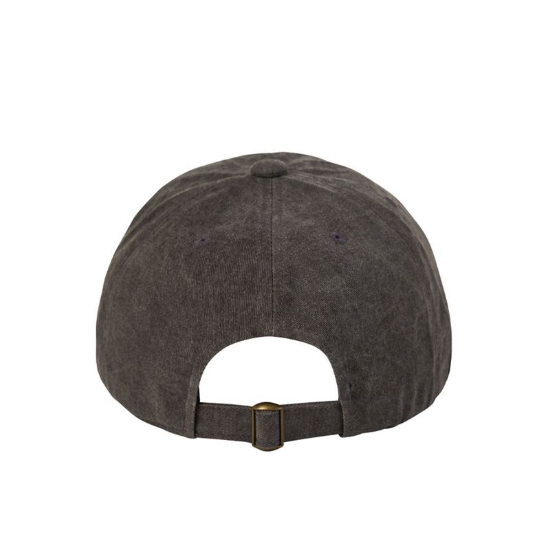 CAT HUMAN LOVE PIGMENT BALL CAP_BROWN