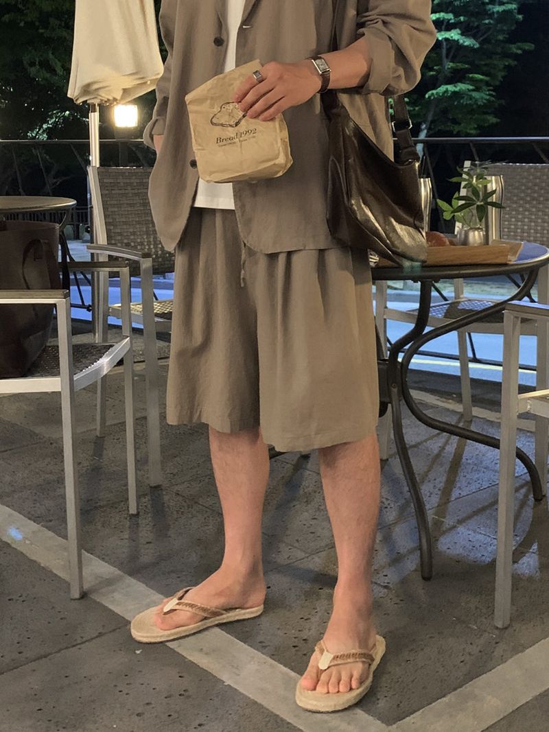 LOOKPLE（ルックプル）の「Look Rogane Comfort Cotton Banding Shorts（Pants）」